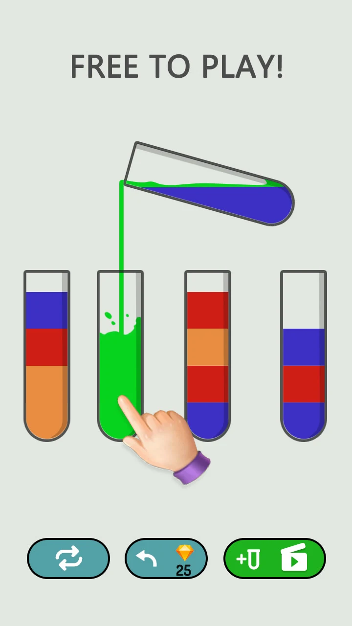 Brain war - puzzle game screenshot